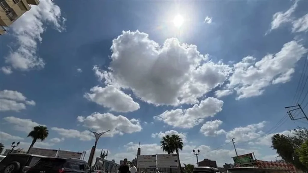 تباين درجات الحرارة المتوقعة في جميع محافظات مصر خلال طقس اليوم الإثنين